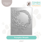 Simon Says Stamp Embossing Folder Pumpkin Wreath sf667 Stamptember