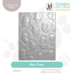 Simon Says Stamp Embossing Folder Boo Crew sf668