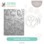 Simon Says Stamp Embossing Folder And Dies Fantasy Butterflies sfd330 Out Of This World