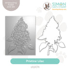 Simon Says Stamp Embossing Folder and Cutting Die Pristine Lilac sfd474 You Are My Favorite