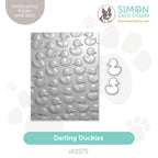 Simon Says Stamp Embossing Folder and Cutting Dies Darling Duckies sfd575