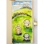Simon Says Stamps and Dies Hoppy Spring set1176hs Beautiful Moments Spring Art Journal Page | color-code:ALT04