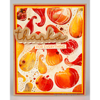 Simon Says Stamp Embossing Folder Autumn Gourds sf465 Stamptember Thanks Card | color-code:ALT03