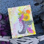 Honey Bee Sweet And Spooky Gem Stickers hbgs-051 Spooktacular Wishes Card | color-code:ALT02