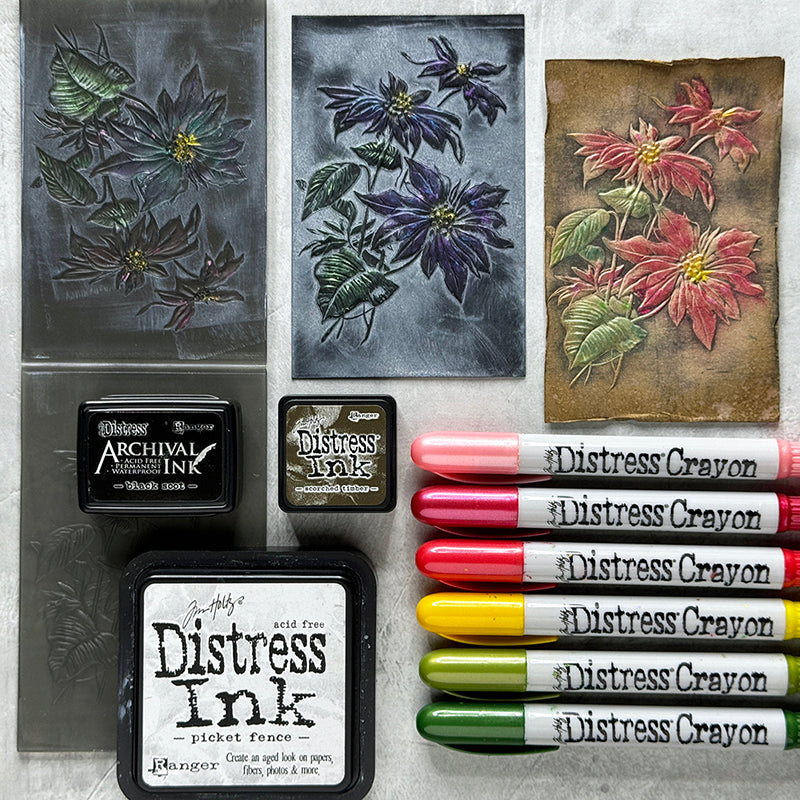 Tim Holtz Distress Mini Ink Pad Scorched Timber Ranger tdp83559 Holiday Inspiration | color-code:ALT01