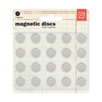 BasicGrey Small Self Adhesive Magnetic Discs MET-359