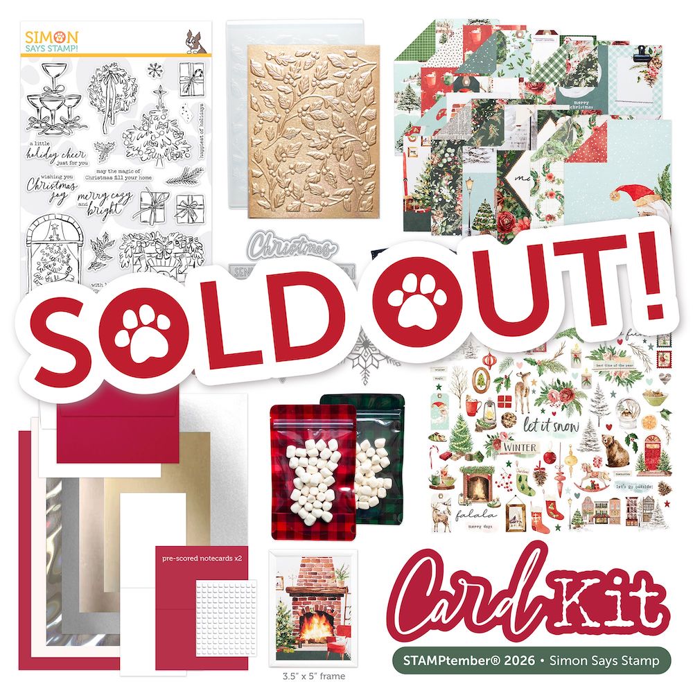 xLimited Edition Simon Says Stamp STAMPtember® Card Kit Cozy and Bright sold out
