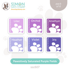 Simon Says Stamp Pawsitively Saturated Ink Cubes Purple Fields ssc607 Stamptember