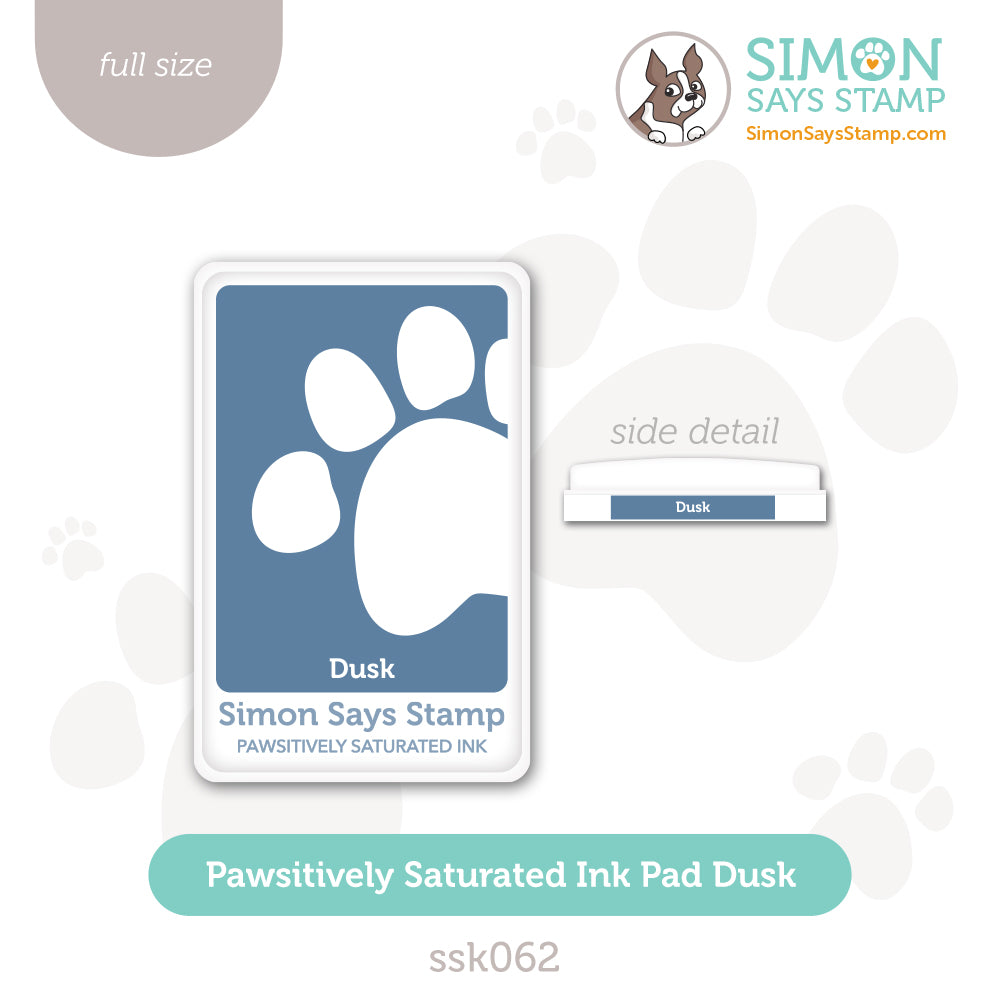 Simon Says Stamp Pawsitively Saturated Ink Pad Dusk ssk062 Celebrate