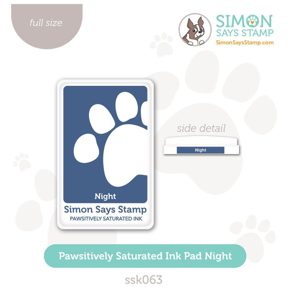 Simon Says Stamp Pawsitively Saturated Ink Pad Night ssk063 Celebrate