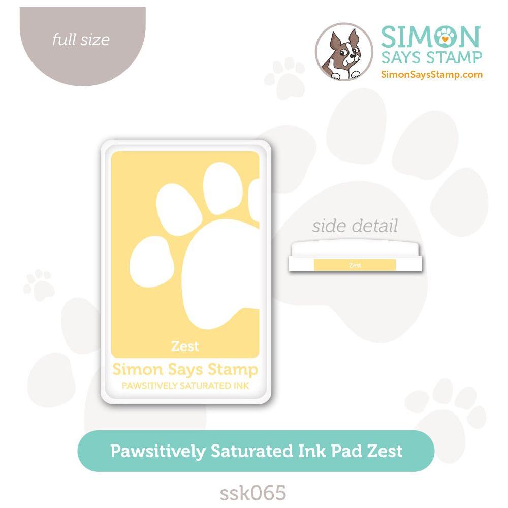 Simon Says Stamp Pawsitively Saturated Ink Pad Zest ssk065 Splendor