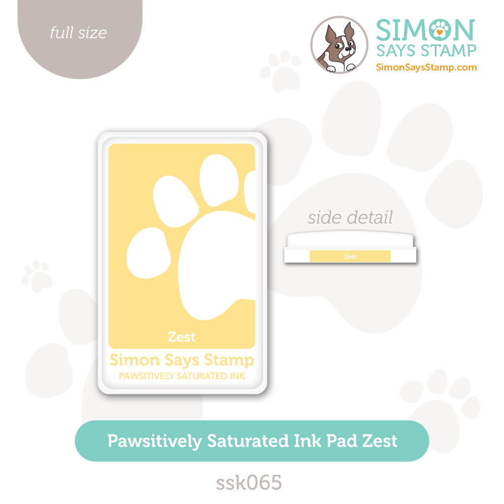 Simon Says Stamp Pawsitively Saturated Ink Pad Zest ssk065 Splendor