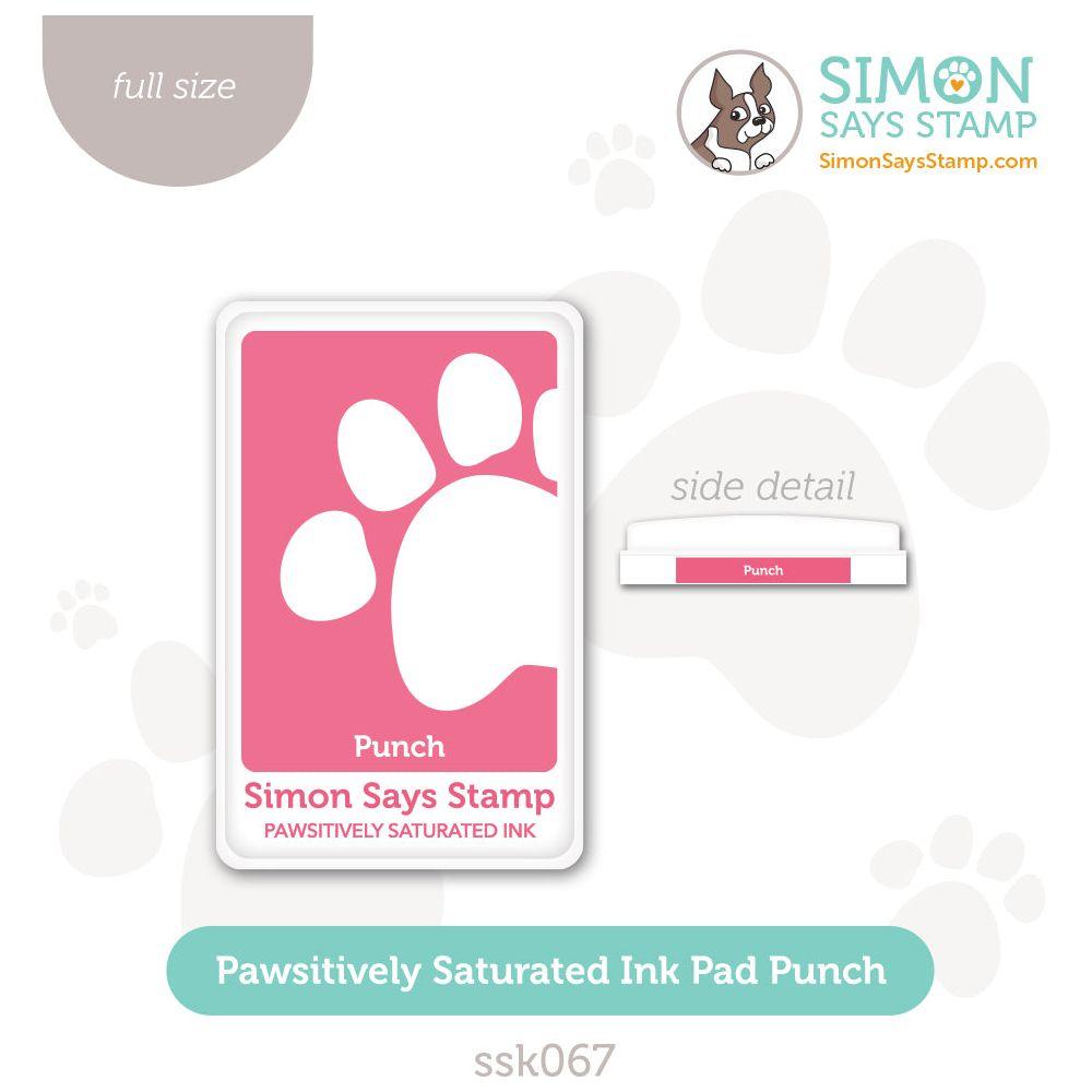Simon Says Stamp Punch Pawsitively Saturated Ink Pad Simon Says Stamp Punch Pawsitively Saturated Ink Pad