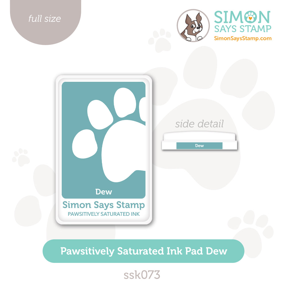 Simon Says Stamp Pawsitively Saturated Ink Pad Dew ssk073 Sweetheart