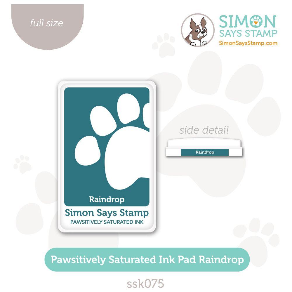 Simon Says Stamp Pawsitively Saturated Ink Pad Raindrop ssk075 Sweetheart