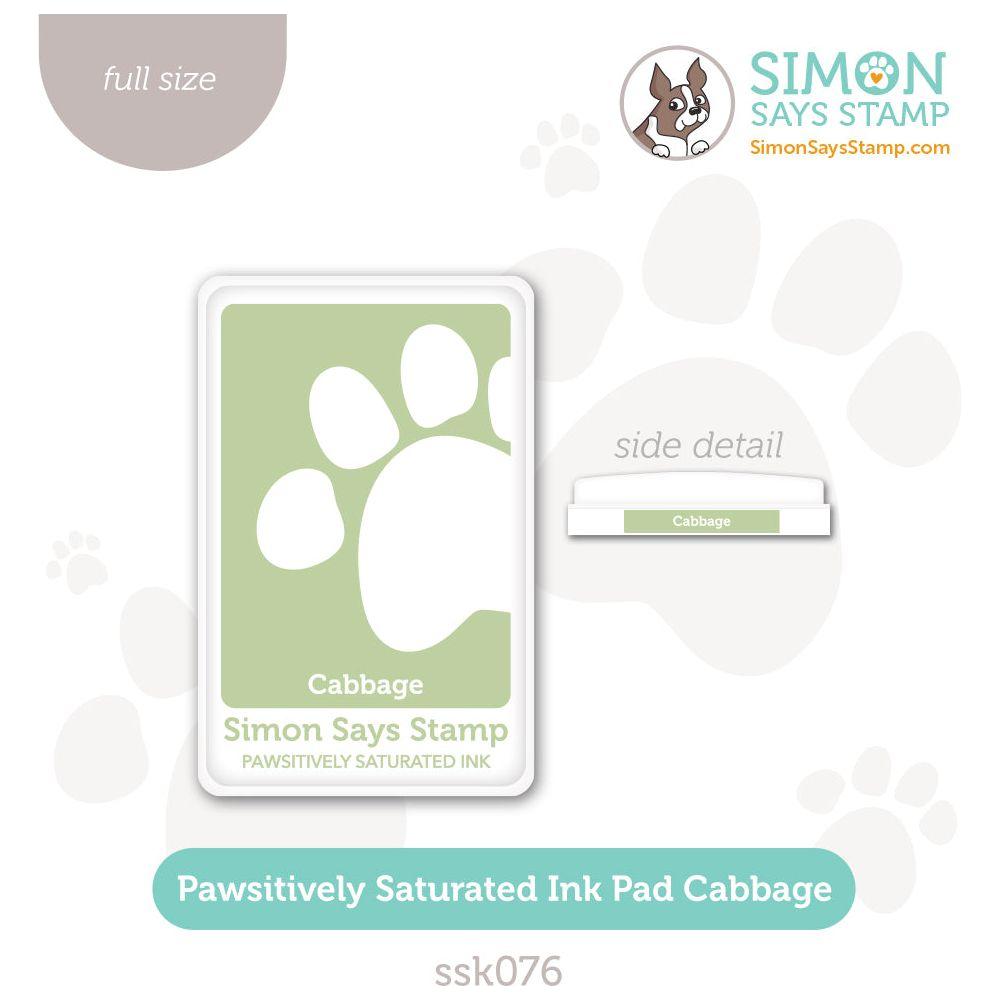Simon Says Stamp Pawsitively Saturated Ink Pad Cabbage ssk076 All The Joy