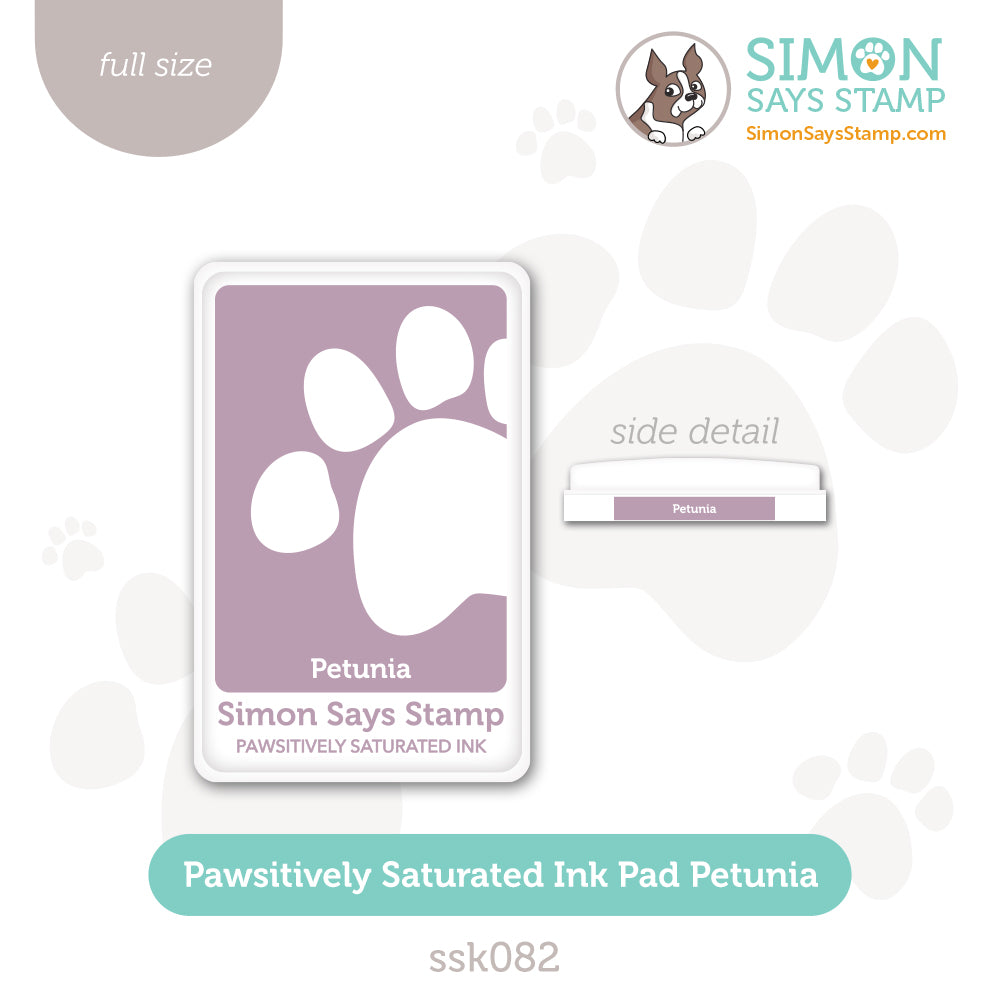 Simon Says Stamp Pawsitively Saturated Ink Pad Petunia ssk082 Diecember