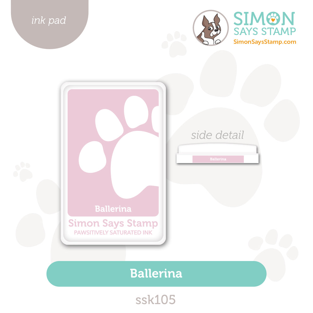 Simon Says Stamp Pawsitively Saturated Ink Pad Ballerina ssk105 STAMPtember
