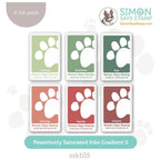 Simon Says Stamp Pawsitively Saturated Ink Set Gradient 5
