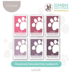 Simon Says Stamp Pawsitively Saturated Ink Set Gradient 6 Diecember