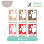 Simon Says Stamp Pawsitively Saturated Ink Set Gradient 9