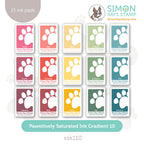 Simon Says Stamp Pawsitively Saturated Ink Set Gradient 10 ssk110 Sunny Vibes