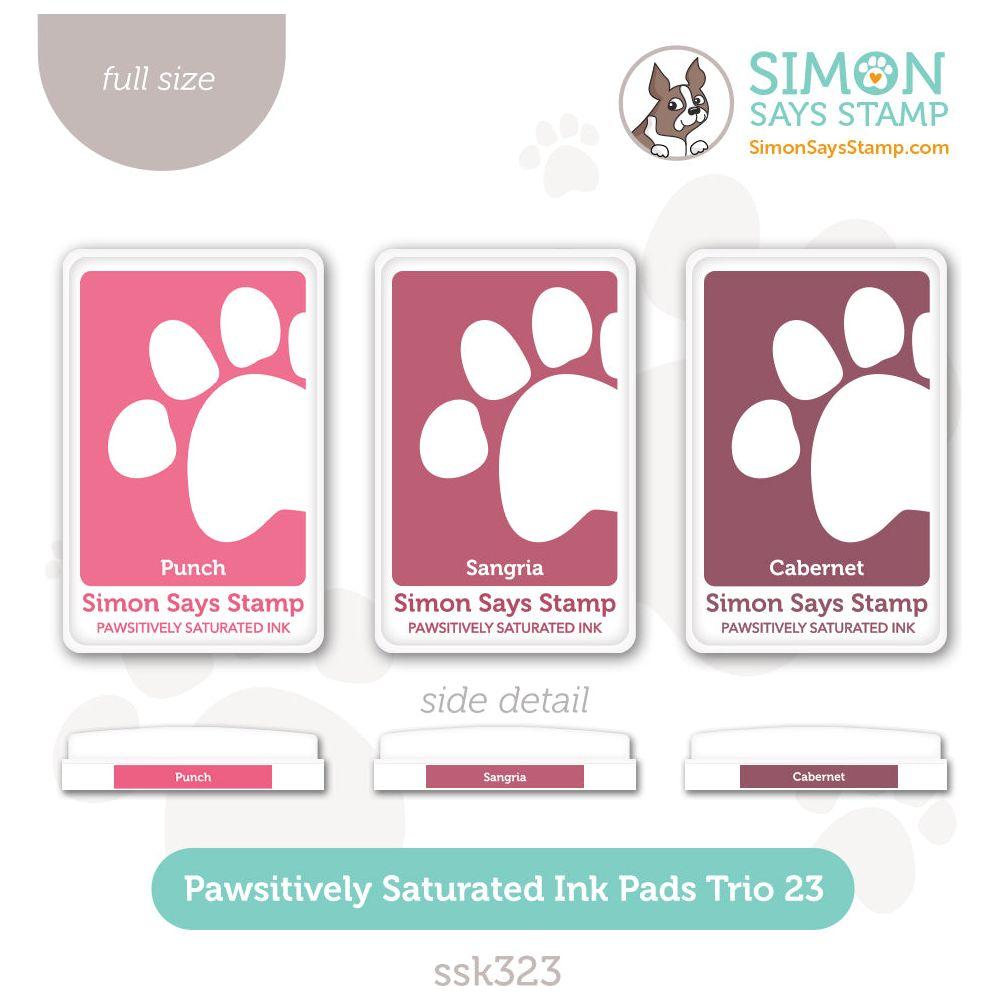 Simon Says Stamp Pawsitively Saturated Ink Trio 23