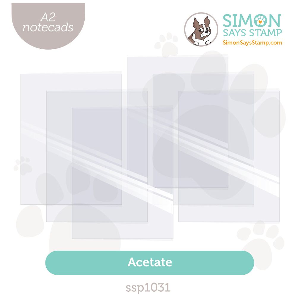 Simon Says Stamp A2 Acetate Cards Simon Says Stamp A2 Acetate Cards