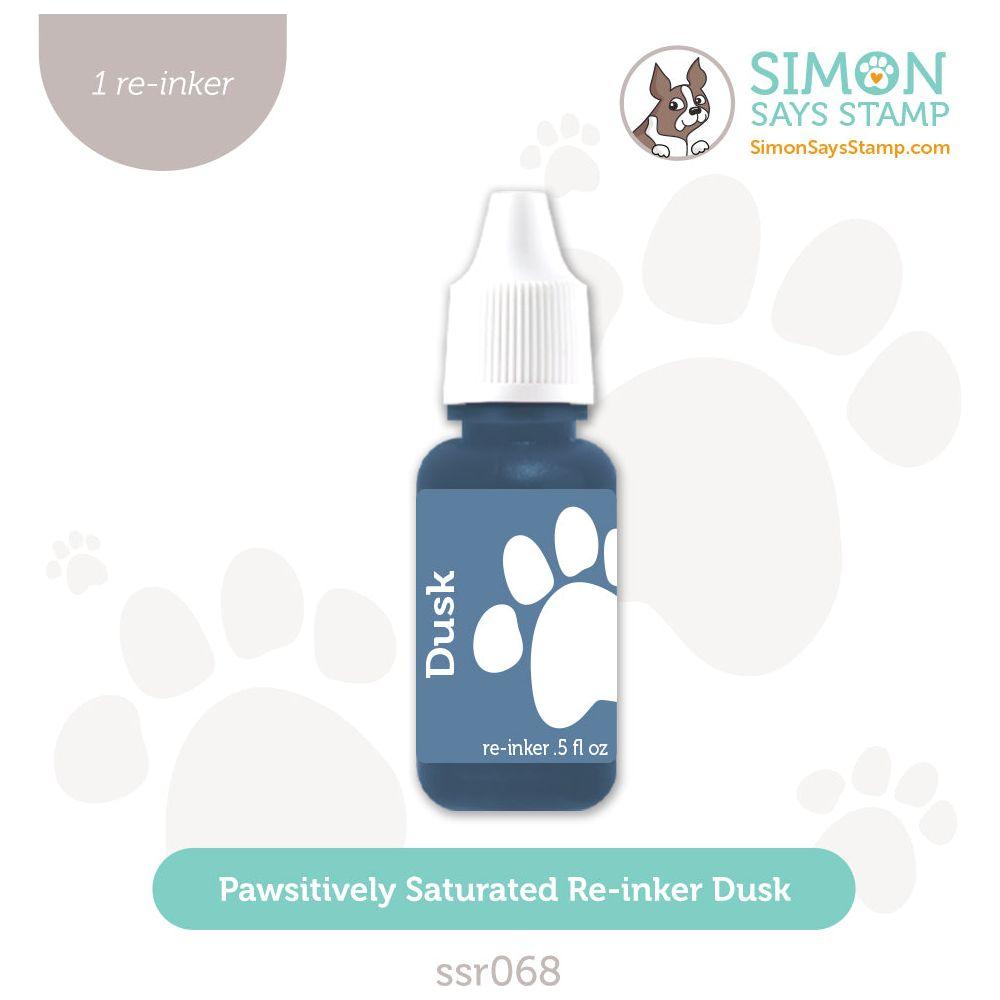 Simon Says Stamp Pawsitively Saturated Re-Inker Dusk ssr068 Celebrate