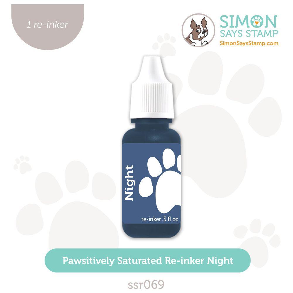 Simon Says Stamp Pawsitively Saturated Re-Inker Night ssr069 Celebrate