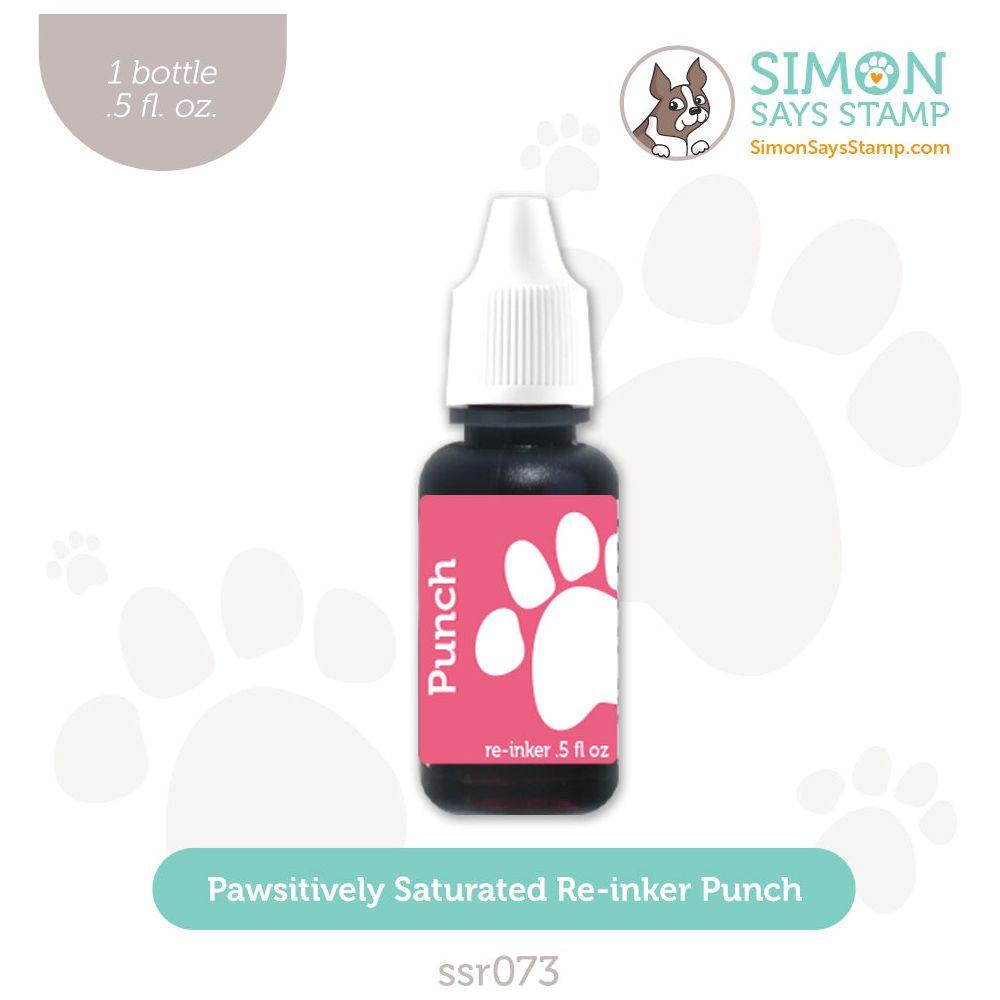 Simon Says Stamp Pawsitively Saturated Re-Inker Punch ssr073 Diecember