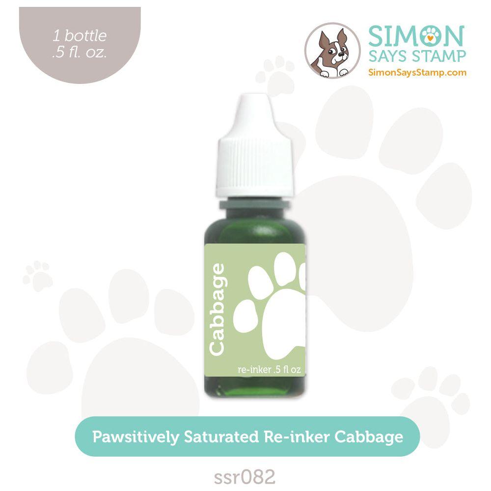 Simon Says Stamp Pawsitively Saturated Re-Inker Cabbage ssr082 All The Joy