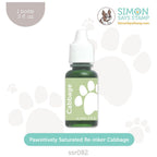 Simon Says Stamp Pawsitively Saturated Re-Inker Cabbage ssr082 All The Joy