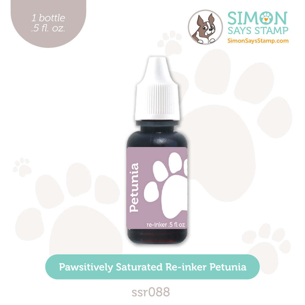 Simon Says Stamp Pawsitively Saturated Re-Inker Petunia ssr088 Diecember