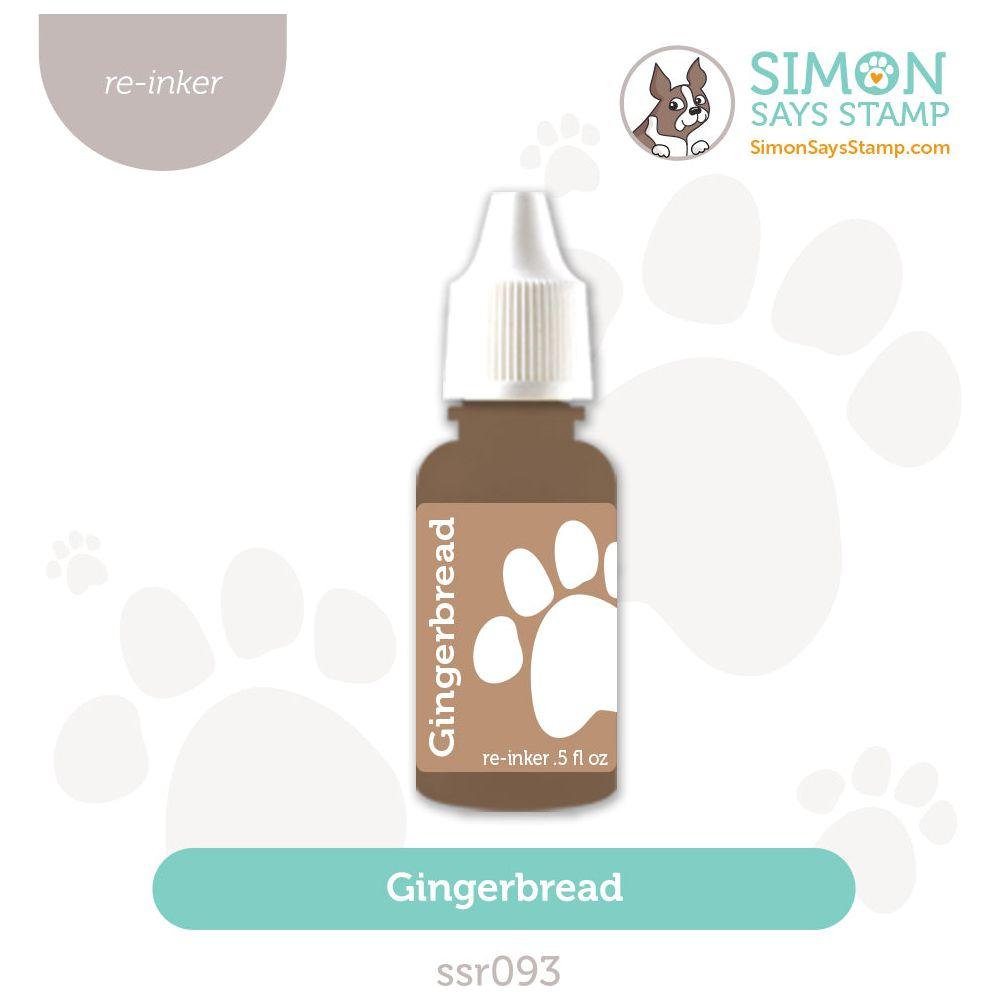 Simon Says Stamp Pawsitively Saturated Re-Inker Gingerbread ssr093 Festive Fun