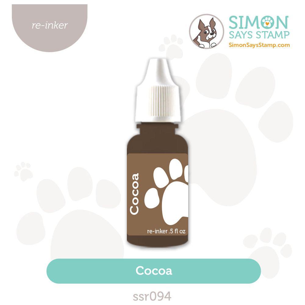 Simon Says Stamp Pawsitively Saturated Re-Inker Cocoa ssr094 Festive Fun