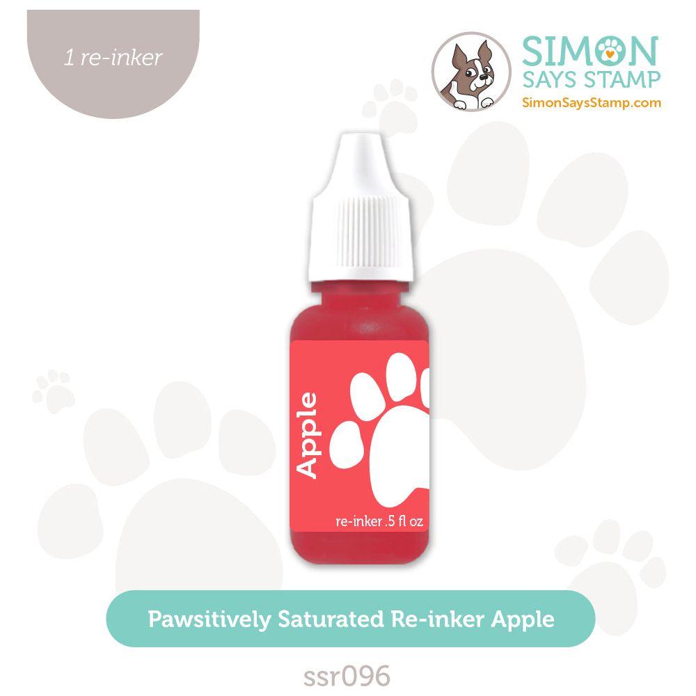 Simon Says Stamp Pawsitively Saturated Re-Inker Apple ssr096 Sweet Wishes