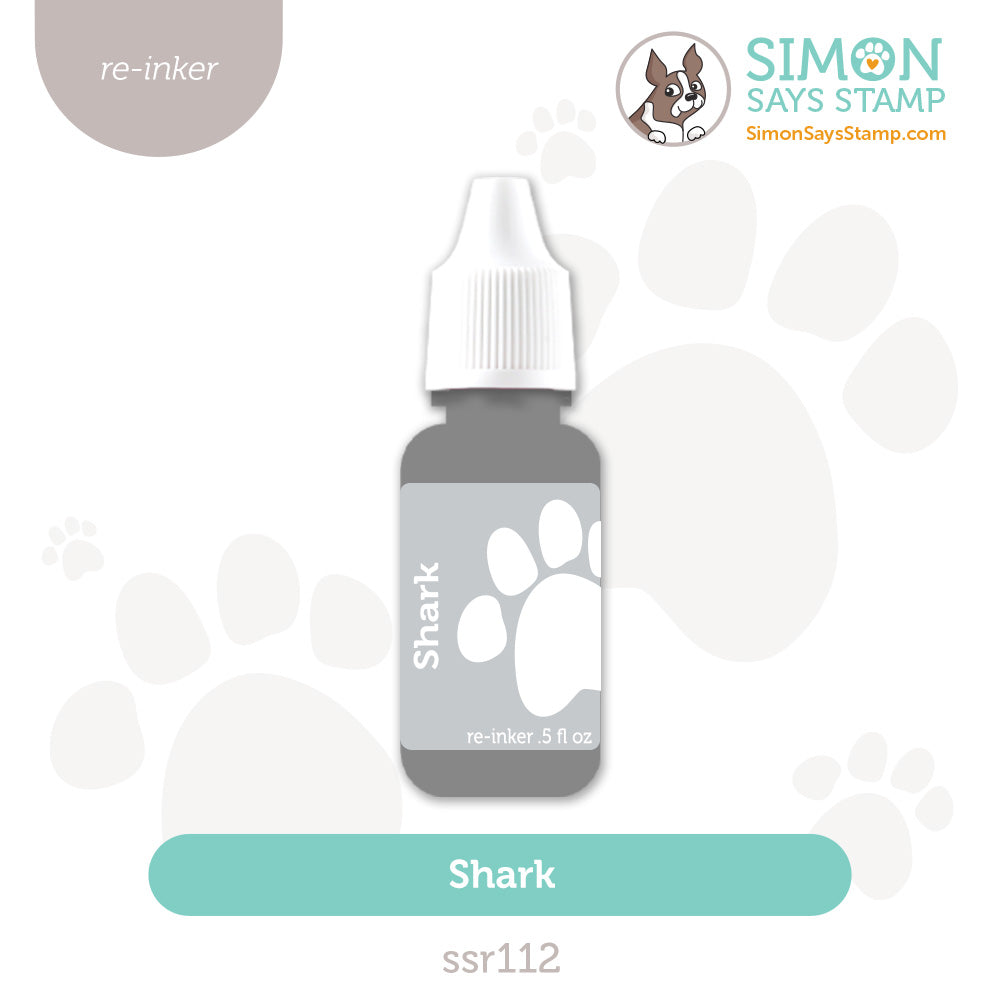Simon Says Stamp Pawsitively Saturated Re-inker Shark ssr112 Sugar And Spice