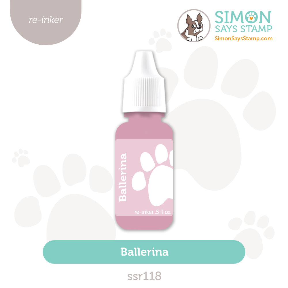 Simon Says Stamp Pawsitively Saturated Re-inker Ballerina ssr118 STAMPtember