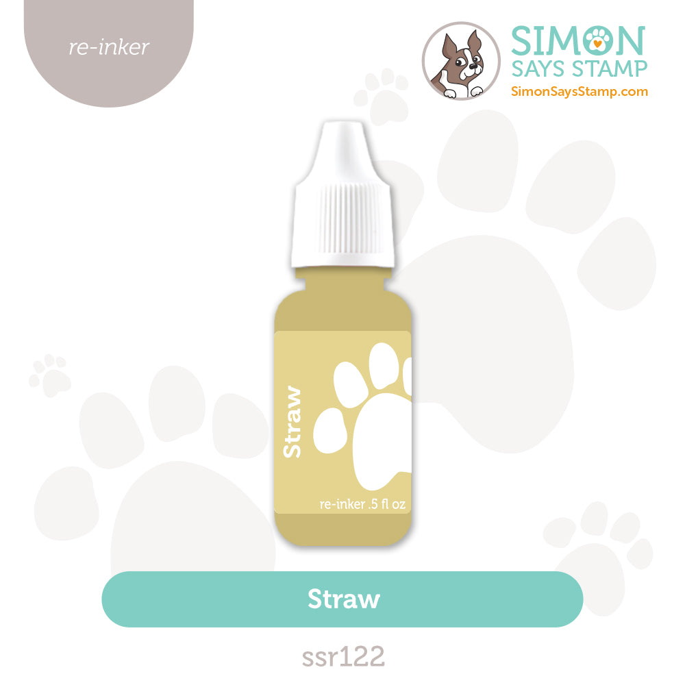 Simon Says Stamp Pawsitively Saturated Re-inker Straw ssr122 Heart to Heart