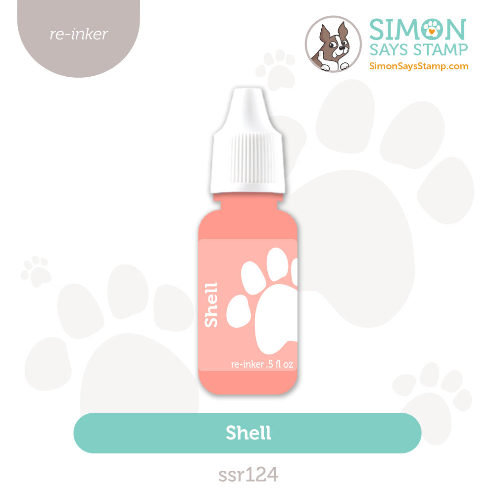Simon Says Stamp Pawsitively Saturated Re-inker Shell ssr124 And Everything Nice