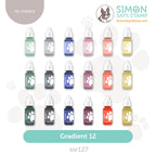 Simon Says Stamp Pawsitively Saturated Re-Inker Set Gradient 12 ssr127set