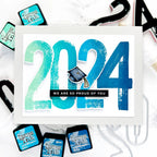 Tim Holtz Cling Rubber Stamps Paint By Number cms483 graduation | color-code:ALT01