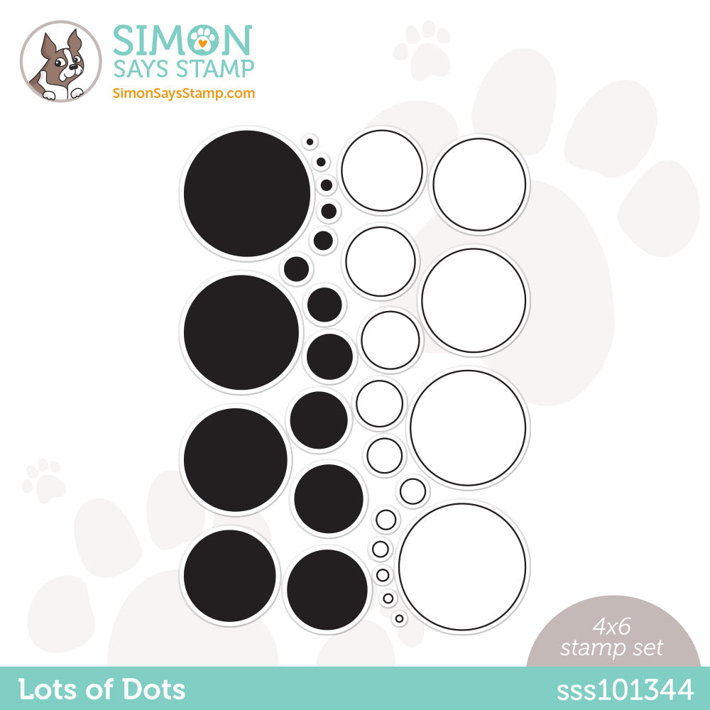 Simon Says Clear Stamps LOTS OF DOTS SSS101344