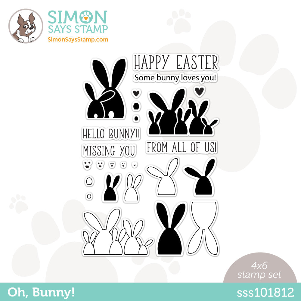 Simon Says Clear Stamps OH BUNNY sss101812