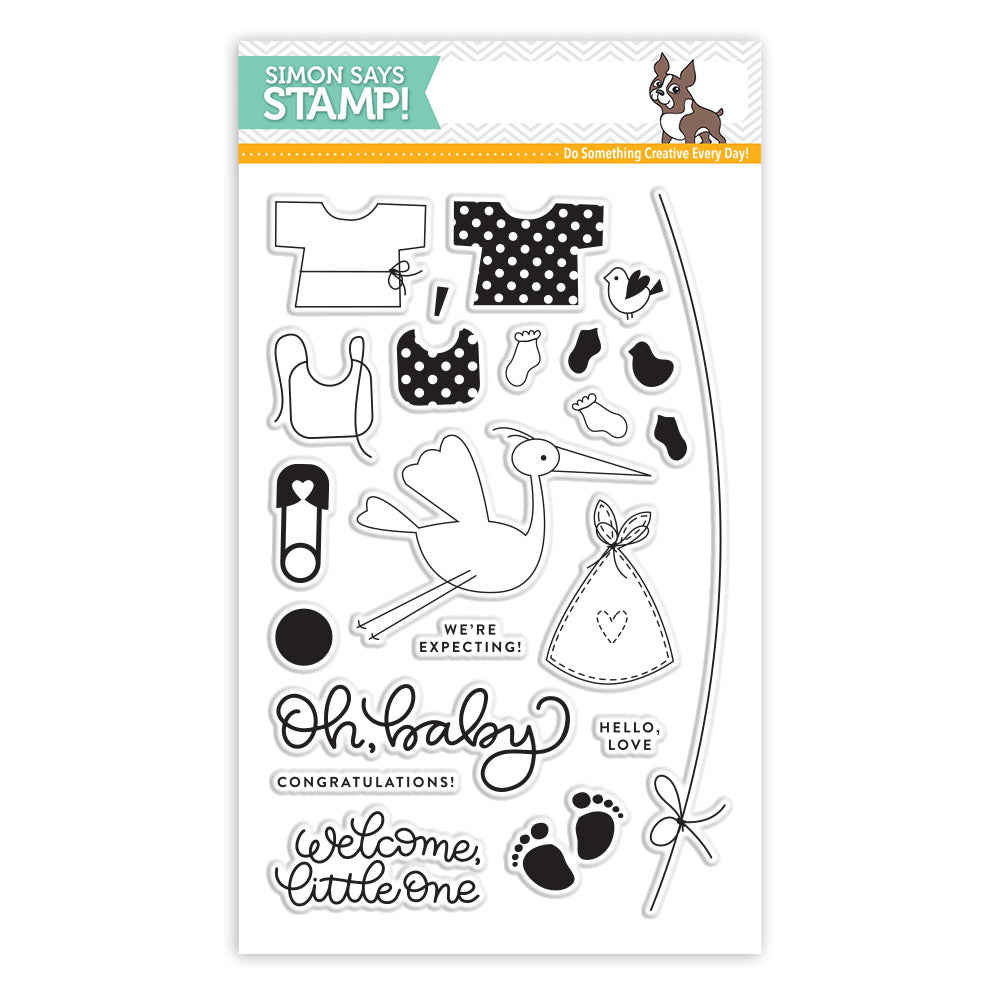 Simon Says Clear Stamps OH BABY sss101815