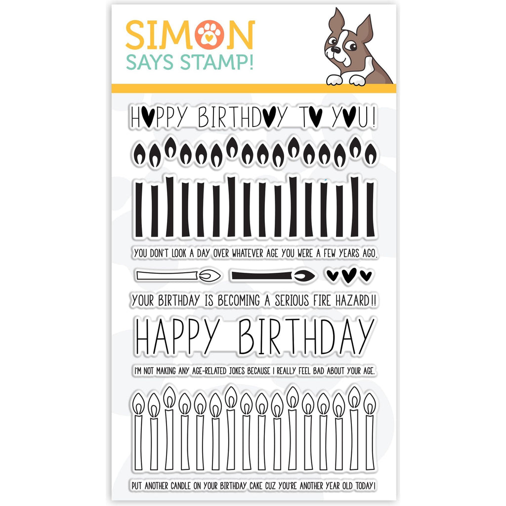Simon Says Clear Stamps BIRTHDAY BORDERS sss101852