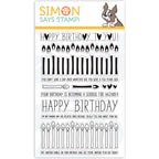 Simon Says Clear Stamps BIRTHDAY BORDERS sss101852