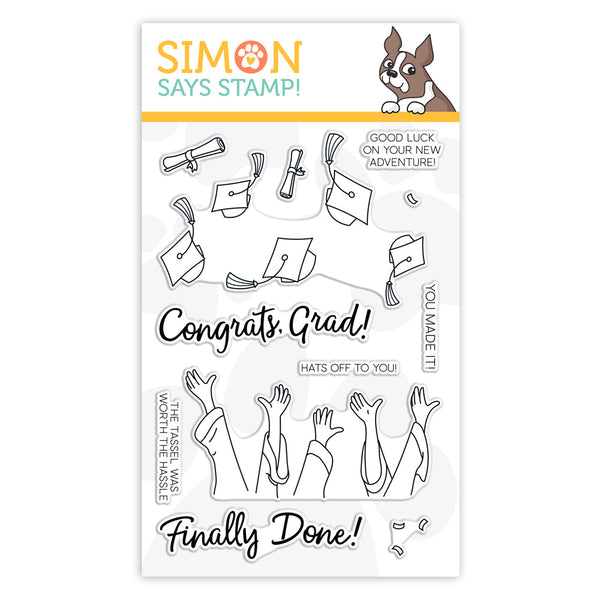 Simon Says Clear Stamps HATS OFF GRAD sss102120 – Simon Says Stamp