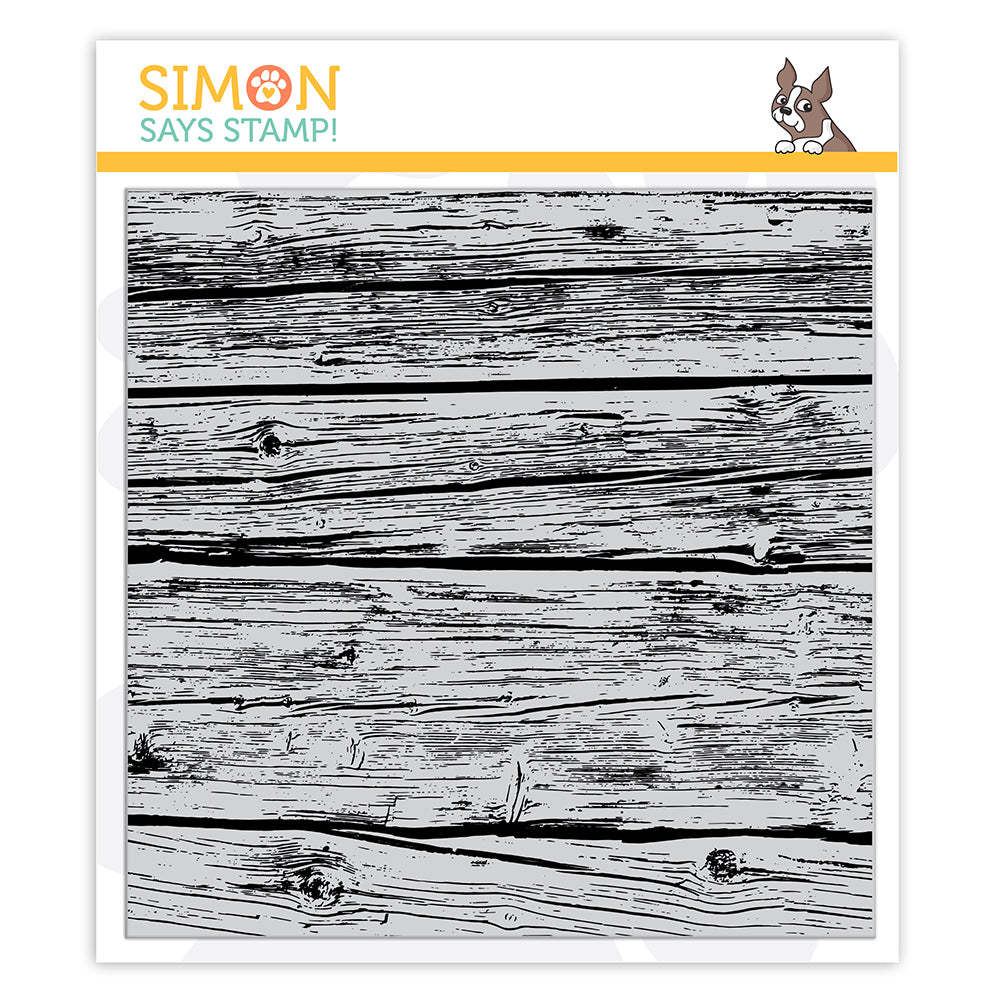 Simon Says Cling Stamp WOOD PLANKS sss102160